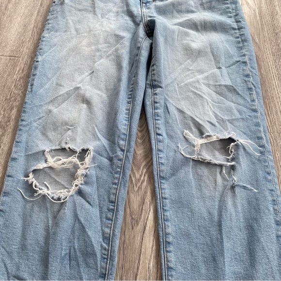 Madewell Curvy The Perfect Vintage Straight Jean Distressed Size 29 - Picture 5 of 14